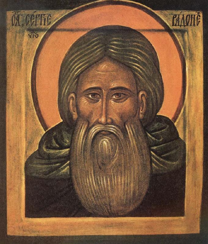 unknow artist The Archimandrite Zinon,Saint Sergius of Radonezh